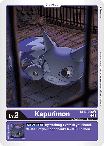 Kapurimon (BT13-006) Uncommon