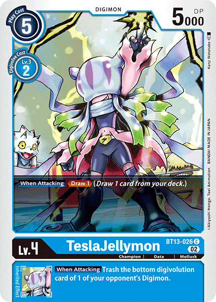 TeslaJellymon (BT13-026) Common