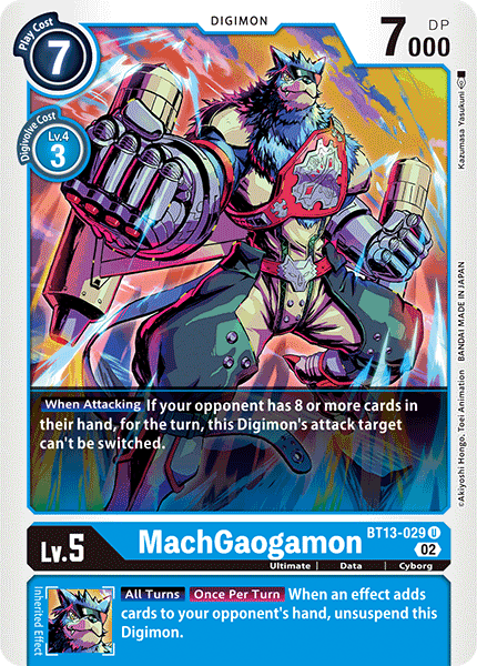 MachGaogamon (BT13-029) Uncommon