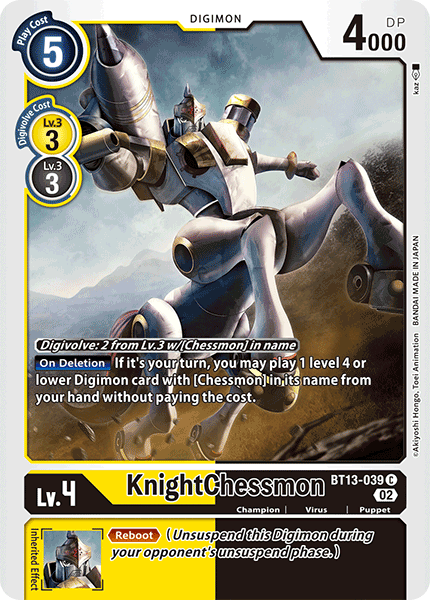 KnightChessmon (BT13-039) Common