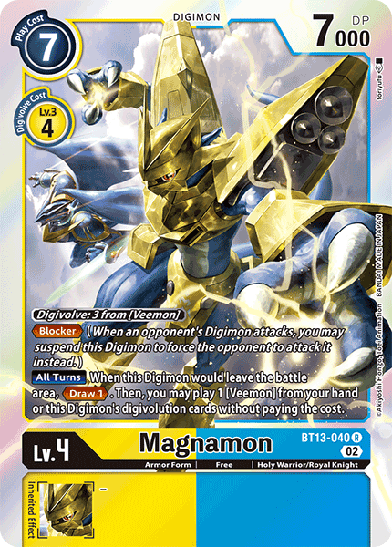 Magnamon (BT13-040) Rare