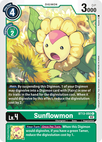 Sunflowmon (BT13-050) Common