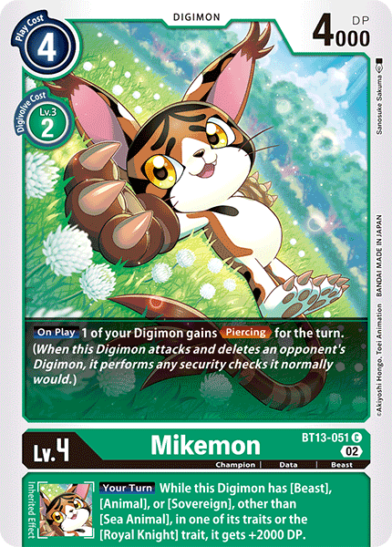 Mikemon (BT13-051) Common