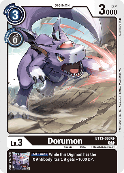 Dorumon (BT13-063) Common