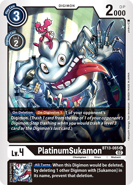 PlatinumSukamon (BT13-065) Common