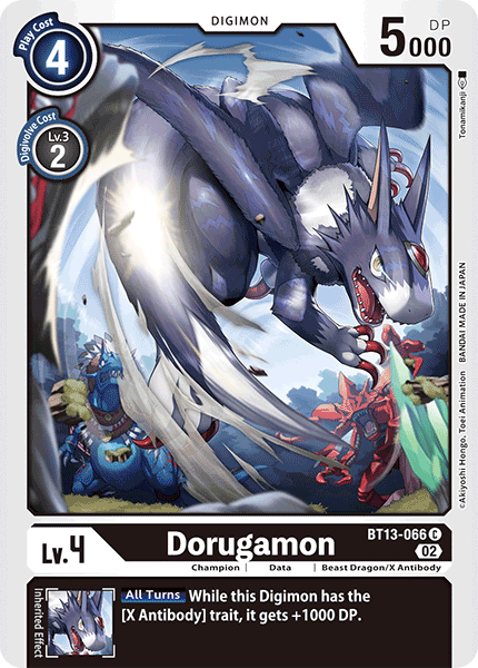 Dorugamon (BT13-066) Common