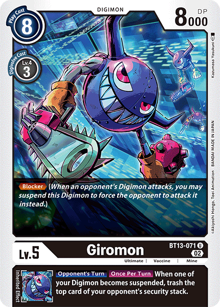 Giromon (BT13-071) Uncommon