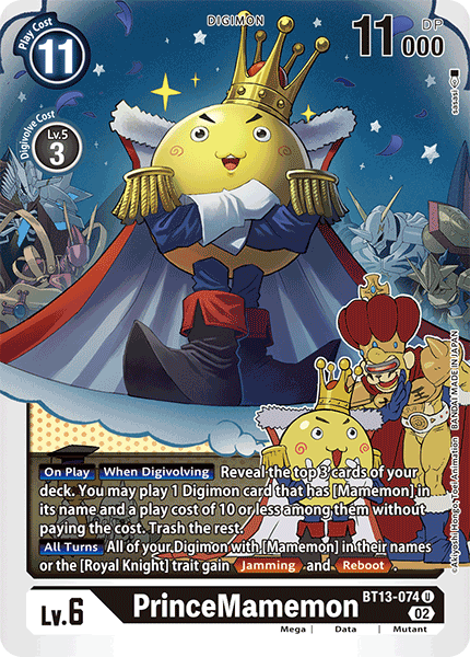 PrinceMamemon (BT13-074) Uncommon