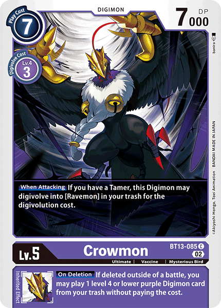 Crowmon (BT13-085) Common