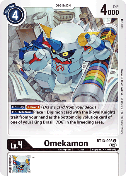 Omekamon (BT13-093) Uncommon