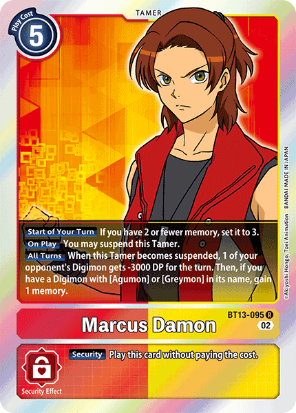 Marcus Damon (BT13-095) Rare