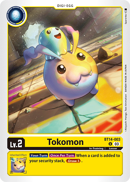 Tokomon (BT14-003) Uncommon