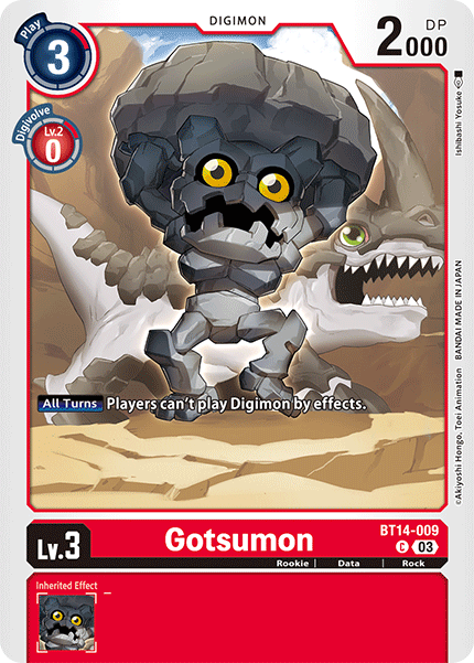 Gotsumon (BT14-009) Common