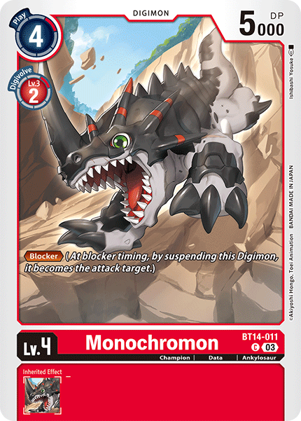 Monochromon (BT14-011) Common