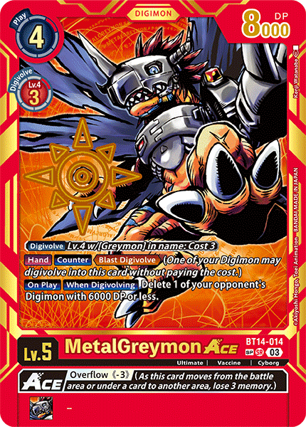 MetalGreymon ACE (BT14-014)