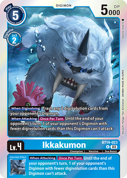 Ikkakumon (BT14-023) Rare