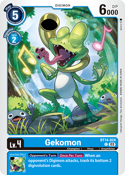 Gekomon (BT14-024) Common