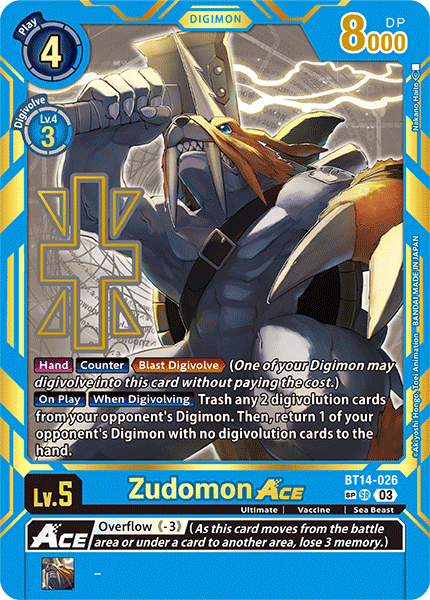 Zudomon ACE (BT14-026)