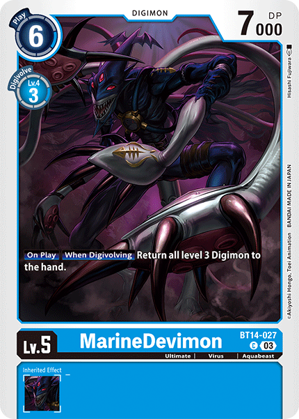 MarineDevimon (BT14-027) Common