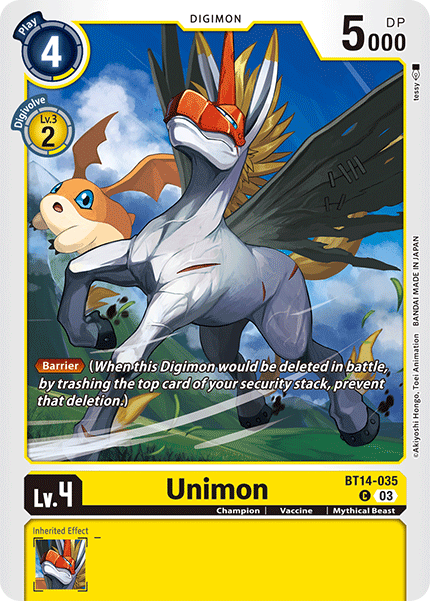 Unimon (BT14-035) Common