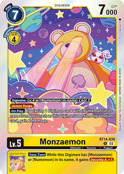 Monzaemon (BT14-039) Rare