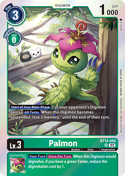 Palmon (BT14-044) Super Rare