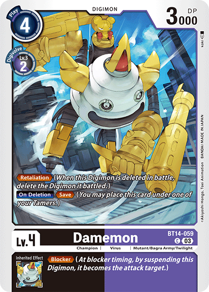 Damemon (BT14-059) Common