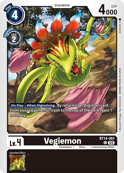 Vegiemon (BT14-061) Common