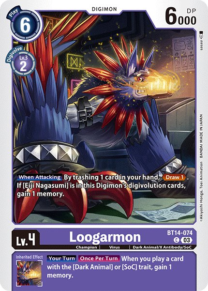 Loogarmon (BT14-074) Common