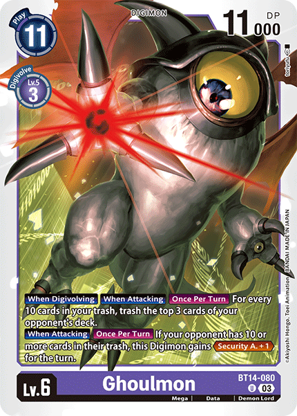 Ghoulmon (BT14-080) Uncommon