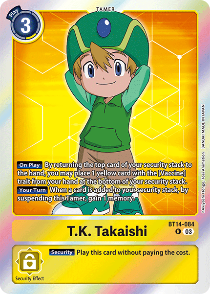 T.K. Takaishi (BT14-084) Rare