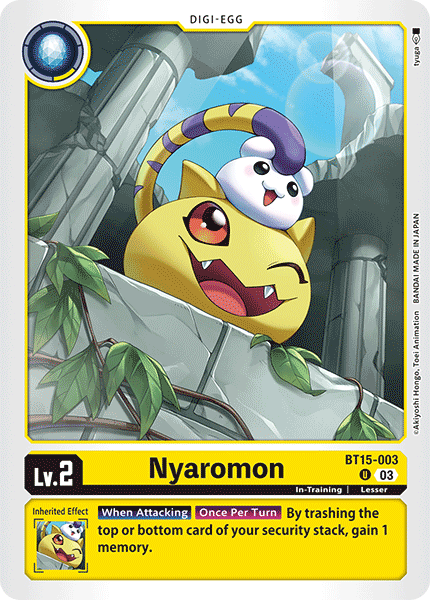 Nyaromon (BT15-003)