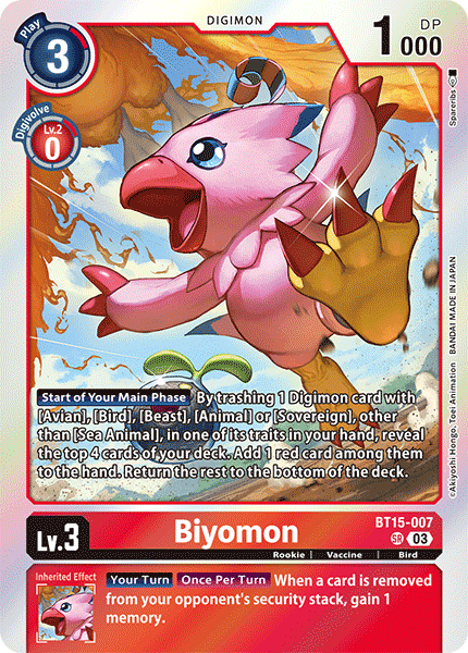 Biyomon (BT15-007)