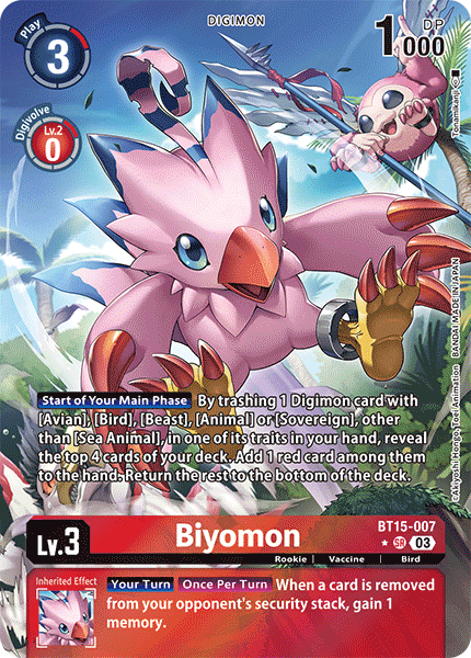 Biyomon (BT15-007)