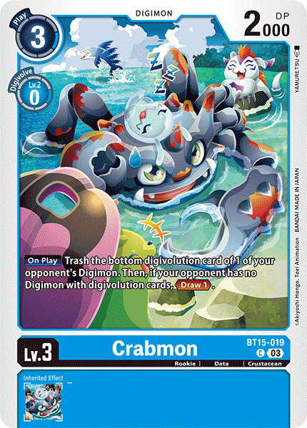 Crabmon (BT15-019)