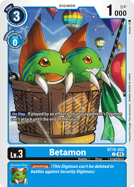 Betamon (BT15-022)