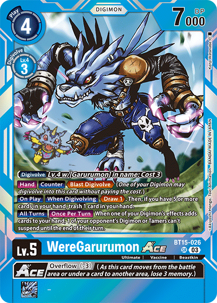 WereGarurumon ACE (BT15-026)