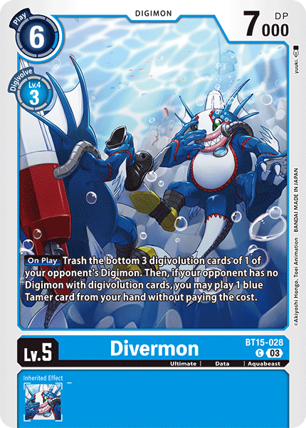 Divermon (BT15-028)