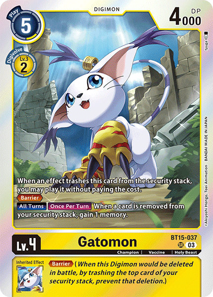 Gatomon (BT15-037)