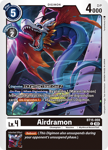 Airdramon (BT15-059)