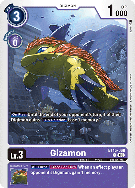 Gizamon (BT15-068)