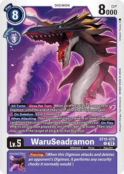 WaruSeadramon (BT15-078)