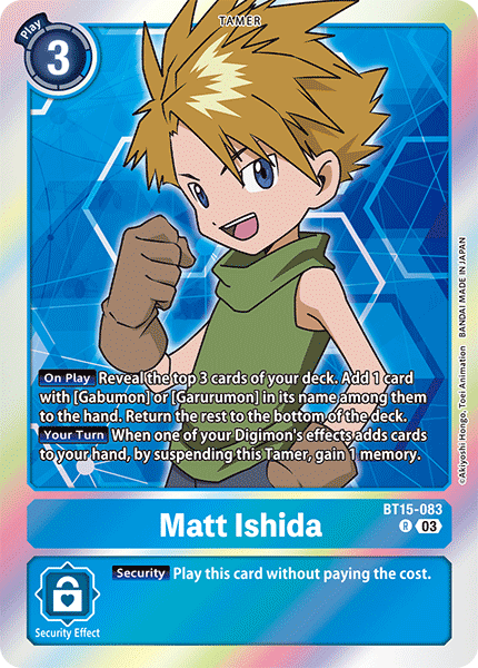 Matt Ishida (BT15-083)