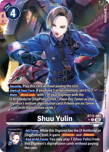 Shuu Yulin (BT15-087)
