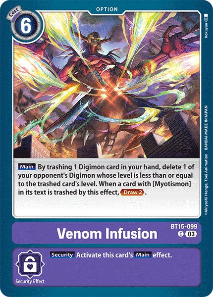 Venom Infusion (BT15-099)