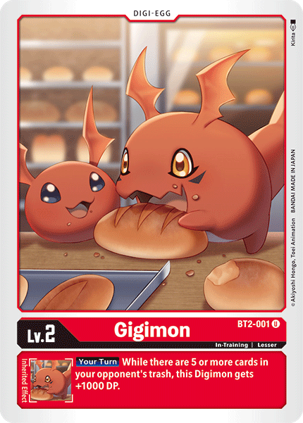 Gigimon (BT2-001) Uncommon