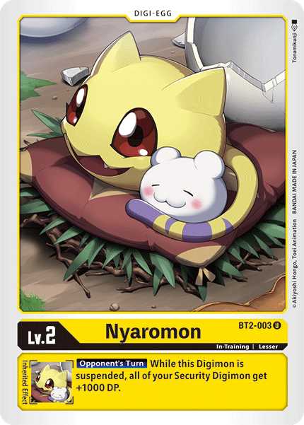 Nyaromon (BT2-003) Uncommon