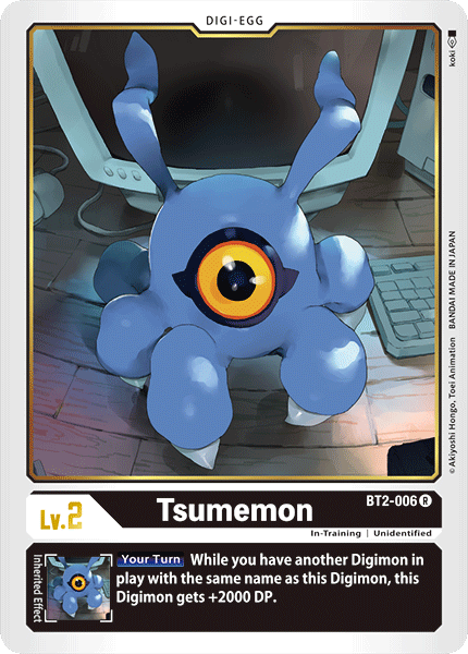 Tsumemon (BT2-006) Rare