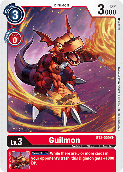 Guilmon (BT2-009) Common