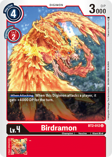 Birdramon (BT2-012) Uncommon